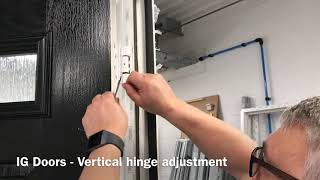 Vertical Hinge Adjustment [upl. by Sivartal]