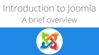 Joomla for beginners tutorial 2  A brief overview of Joomlas UI [upl. by Bowen]