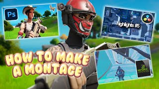 How to Make a Fortnite Montage  Full Guide [upl. by Eleira]