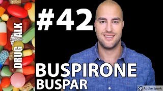 Buspirone Buspar For Anxiety  Dr Aly [upl. by Alaekim]