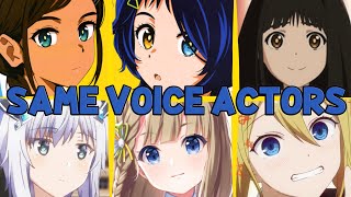 Wonder Egg Priority All Characters Japanese Dub Voice Actors Seiyuu Same Anime Characters [upl. by Phebe]