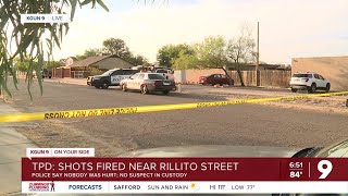 TPD Shooting investigation on Rillito Street [upl. by Mis]