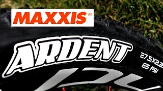 The POPULAR Maxxis ARDENT 275 and 29er 225 and 24  TR vs nonTR  Measured Compared [upl. by Kalman]