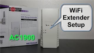 NETGEAR WiFi Range Extender AC1900 setup How to NetGear Setup with amp without WPS  Easy amp Fun [upl. by Otipaga]