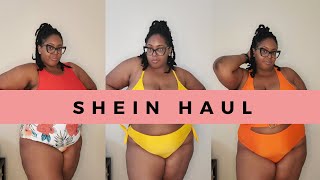 Plus Size Shein Swimsuit Haul Summer 2021 [upl. by Saunderson]