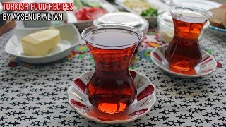 How To Make Turkish Tea amp Breakfast  Everything You Need To Know [upl. by Atekihs334]