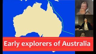 Early explorers of Australia and New Zealand  Animated Map [upl. by Greeley]