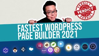 Fastest WordPress Page Builder 2021 Verdict [upl. by Leavelle728]