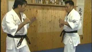 Kyokushin karate instructional by Hajime Kazumi [upl. by Lusa]