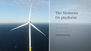 Siemens Wind Power D6 Platform Animation [upl. by Ennovyhc]