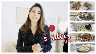 5 Idées de recettes dapéritif amp Buffet dînatoire simple et rapide [upl. by Aronid126]