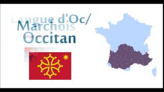 45 langues régionales de France  45 Languages of France [upl. by Rosena]