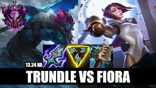 Trundle Top vs Fiora Master NA 1324 [upl. by Arret]