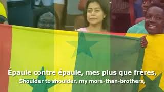 National Anthem of Senegal  quotPincez Tous vos Koras Frappez les Balafonsquot [upl. by Iturk]