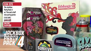 The Jackbox Party Pack 4  Official Trailer [upl. by Kreit]