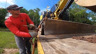 How To Do Land Clearing With Excavator For Beginners  DigginLife21 [upl. by Onia948]