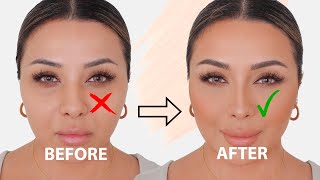 STEP BY STEP HOW TO CONTOUR YOUR NOSE  NINA UBHI [upl. by Leroj]