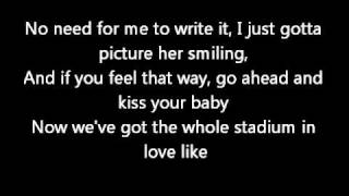 Best Love Song  TPain ft Chris Brown Lyrics [upl. by Erickson]