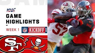 49ers vs Buccaneers Week 1 Highlights  NFL 2019 [upl. by Falito]