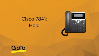 Cisco 7841 Hold [upl. by Diad]