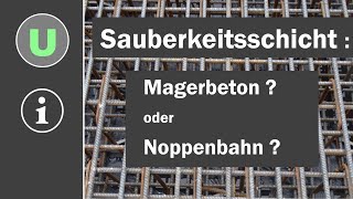 Sauberkeitsschicht Magerbeton oder Noppenbahn   Peter Wohlfarth [upl. by Ahseik]