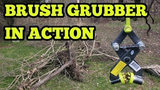 BRUSH GRUBBER TREE AND STUMP PULLER REVIEW 9gmu4 [upl. by Amahcen]