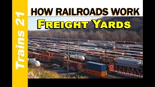 HOW RAILROADS WORK Ep 1 Freight Yards [upl. by Aicarg]