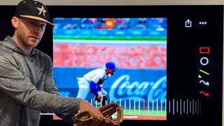 Breaking Down Francisco Lindors Fielding Mechanics [upl. by Yalcrab862]