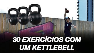 30 EXERCÍCIOS COM UM KETTLEBELL [upl. by Godric]