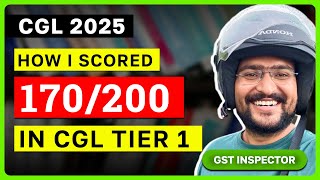 SSC CGL 2025 Strategy to Score 170 Marks cgl [upl. by Manlove]