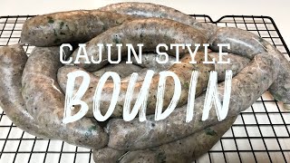 Cajun Boudin  Homemade  Sausage Series Eps 3 [upl. by Yeoj]