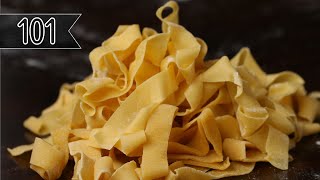 Cómo hacer pasta desde cero  Bien Tasty [upl. by Arocal79]