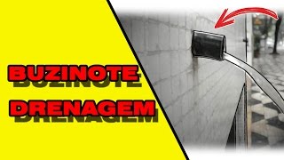 Drenagem no muro de arrimo [upl. by Bonine]