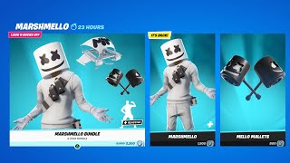 Fortnite MARSHMELLO Bundle EMOTE RUTERN Showcase w Audio [upl. by Alletneuq599]