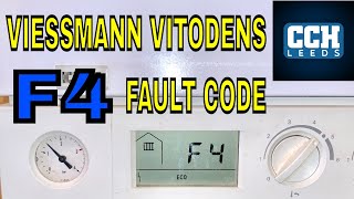 VIESSMANN BOILER F4 FAULT CODE  How To Reset [upl. by Kaine]