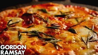 How to Make Margherita Pizza at Home  Gordon Ramsay [upl. by Farnham696]