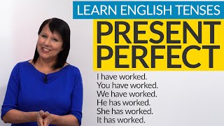 Learn English Tenses PRESENT PERFECT [upl. by Anelaf]