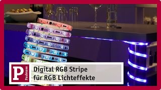 Digital LED Strips Mit Fernbedienung RGB Lichteffekte steuern [upl. by Cherianne]