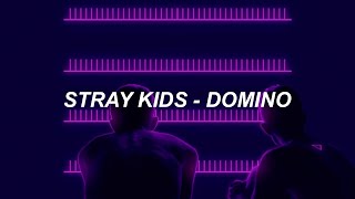 Stray Kids quotDOMINOquot Easy Lyrics [upl. by Nossah]