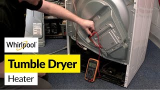 How to Fix a Whirlpool Tumble Dryer Heater [upl. by Anelav]