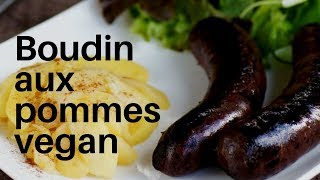 BOUDIN NOIR VEGAN [upl. by Nodnorb]