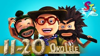 Oko Lele  Full Episodes collection 1120  animated short CGI  funny cartoon  Super ToonsTV [upl. by Aleahc]