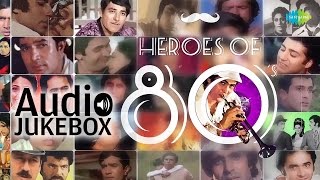 Best of 80s Hindi Songs  Evergreen Hindi Songs Jukebox  Bollywood Heroes Special [upl. by Raeann590]