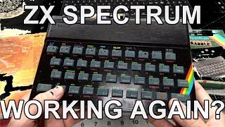 ZX Spectrum Part 2 Troubleshooting and fixing the ZX Spectrum [upl. by Thad]