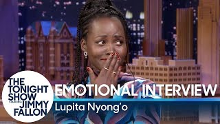 Emotional Interview with Lupita Nyongo [upl. by Hobey43]