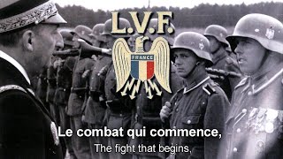 Contre les Rouges  LVF Légion des Volontaires Français FRENG [upl. by Ambrosane]