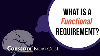 What Is a Functional Requirement [upl. by Genaro]