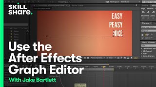 How To Use the Graph Editor After Effects [upl. by Icat]