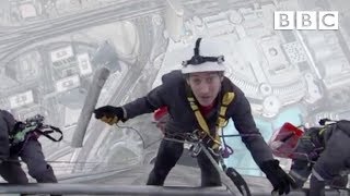 Cleaning the worlds tallest building  Supersized Earth  BBC [upl. by Kammerer581]