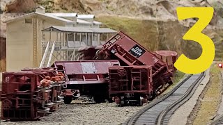 HO Scale Fails and Derailments Part 3 [upl. by Kaiulani94]